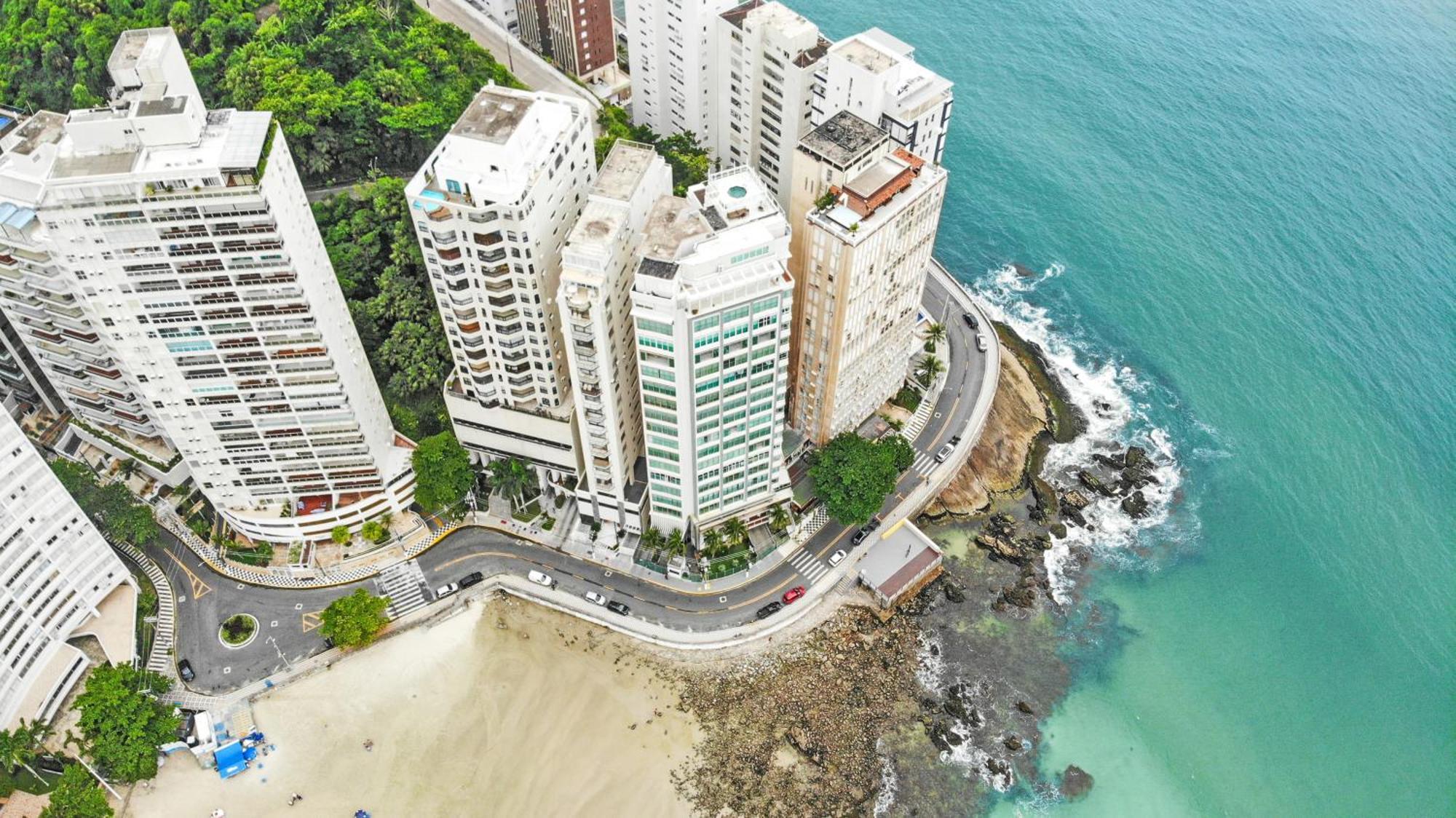 Vista Incrivel Beira-Mar Espacoso 4 Qts Ac グァルジャー エクステリア 写真